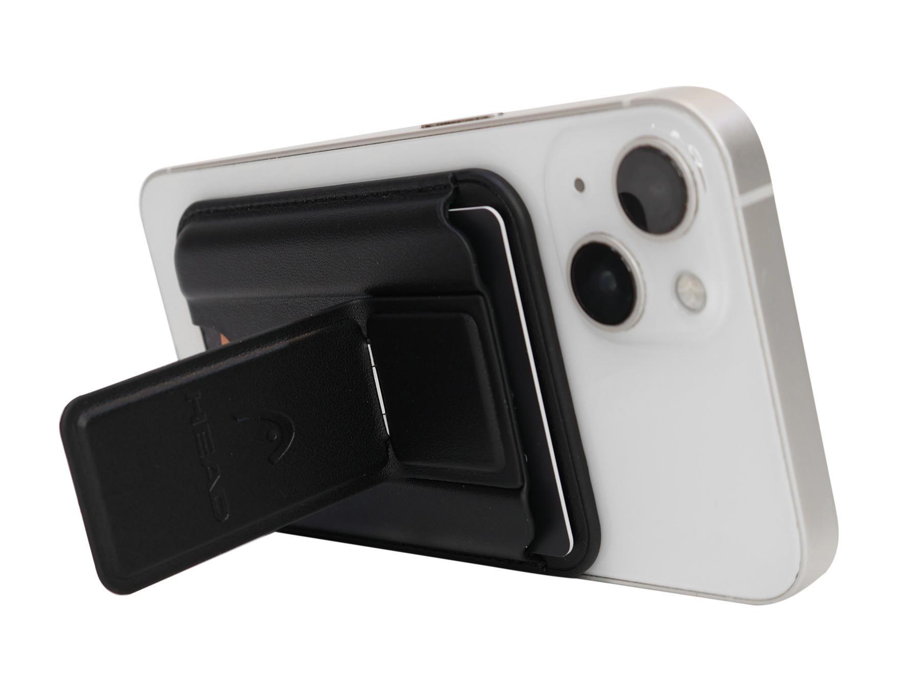 Billetera Tarjetero Magnético Magsafe Cayman Negro Head-5