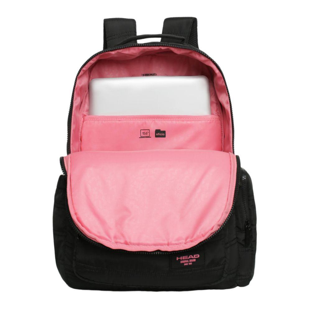 Mochila Mujer Altea Tipo Parka Negro Head-2