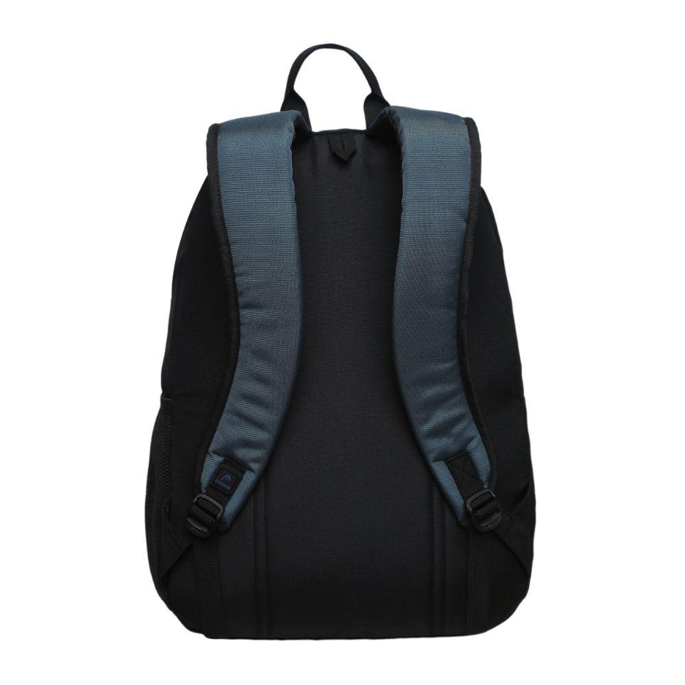 Mochila Compacta Chiron Negro Azul Head-4