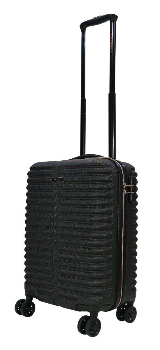 Maleta Cabina Chicago S Negro Rose Gold Head-2