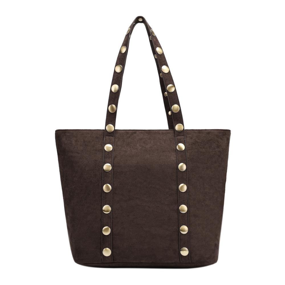 Cartera Gran Capacidad Estela Café Calu-4
