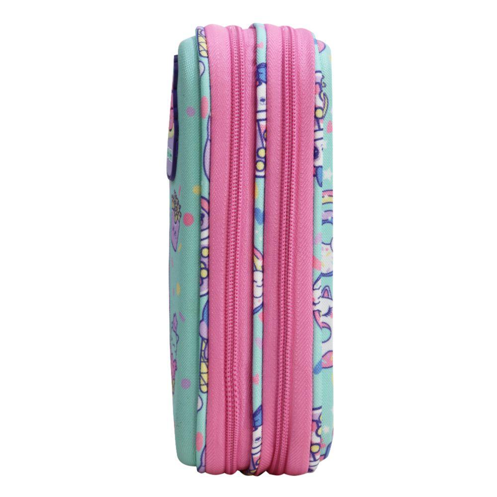 Estuche Infantil Niña Rígido Box Sweet Candy Menta Head-5