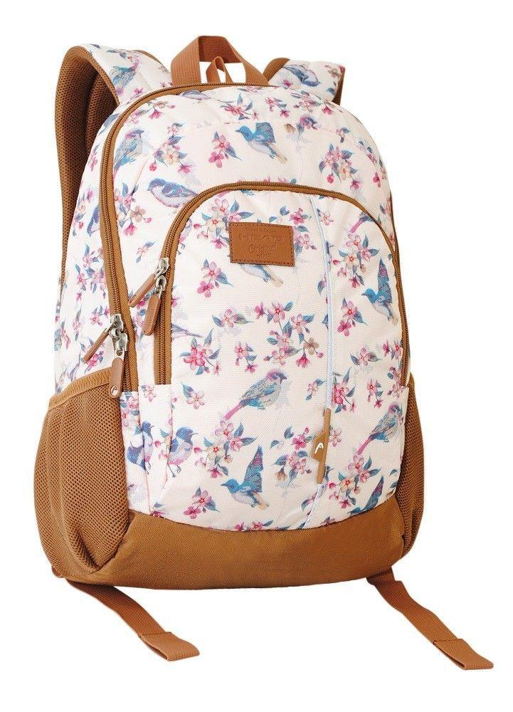 Mochila Saveiro Blanco Beige Head   -0