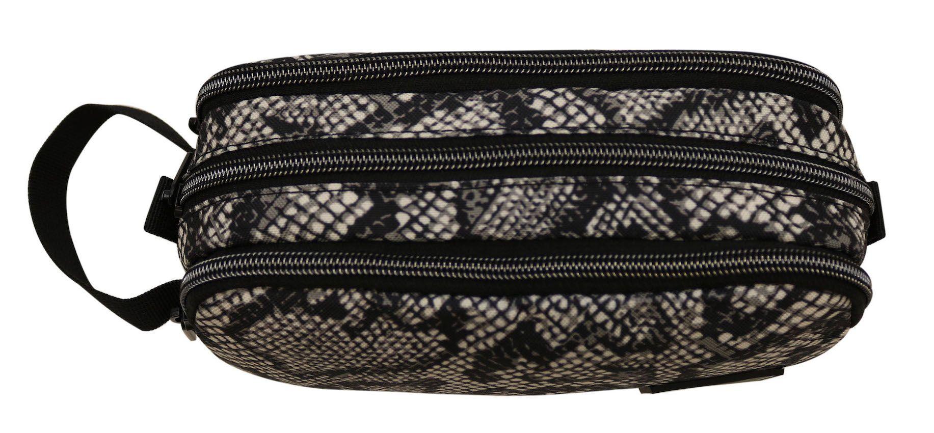 Estuche Square Snake Negro Head-4