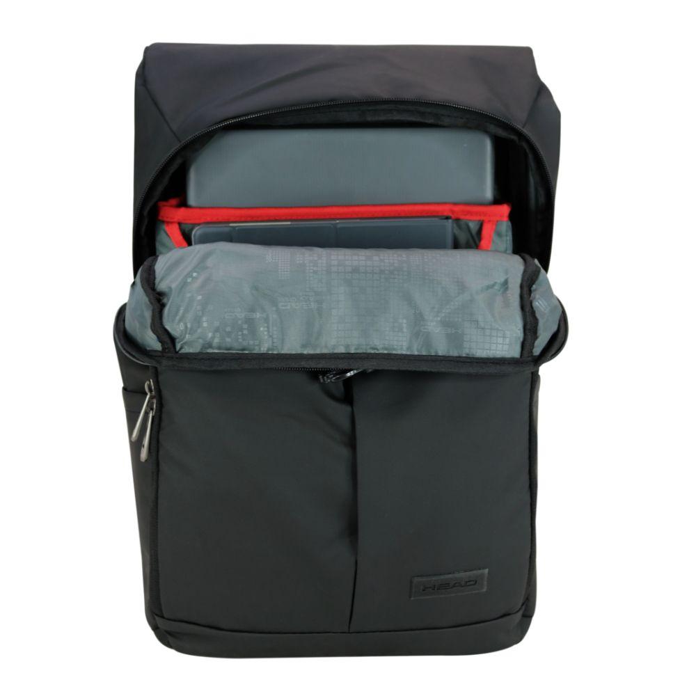 Mochila Notebook Engomada Dunkel Negro Head-2