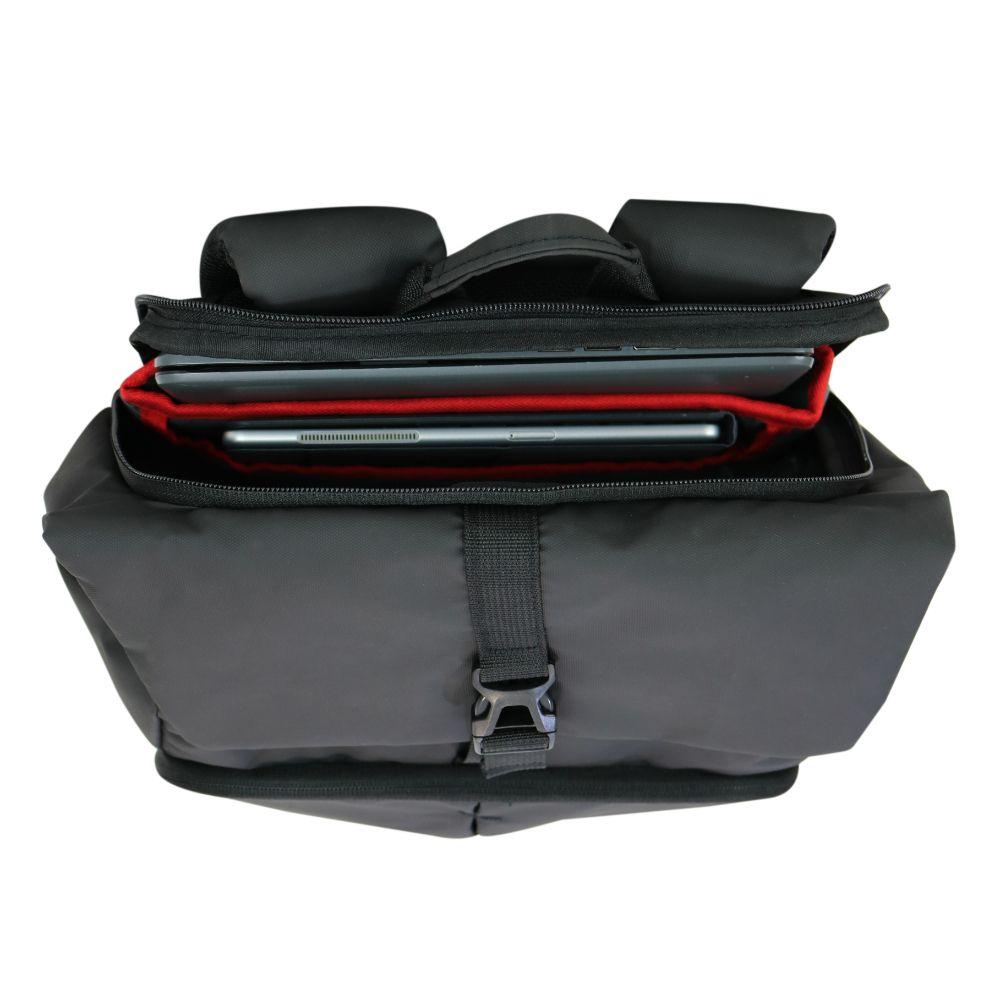 Mochila Notebook Engomada Dunkel Negro Head-5