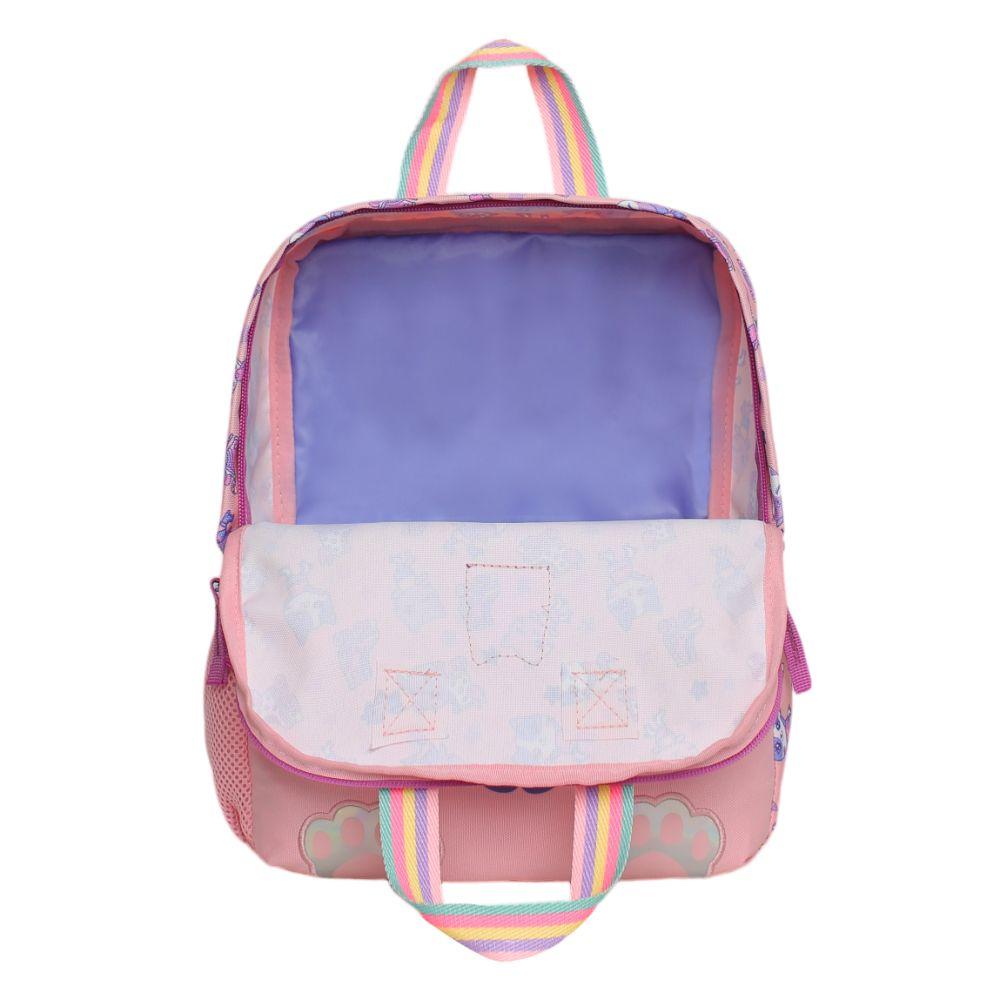 Mochila Infantil Niña Pepa Gato Patines Rosado Head-2