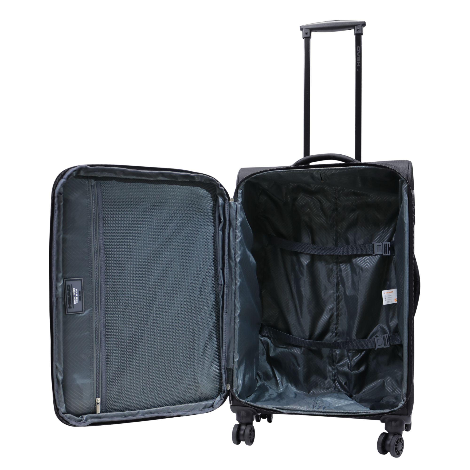 Maleta Blanda Expandible Londres M Negro Head-2