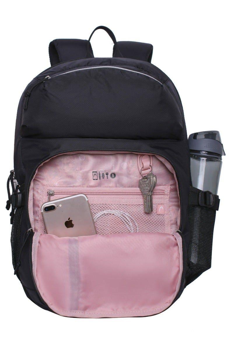 Mochila Mirage 22 Negro Plata Head-2
