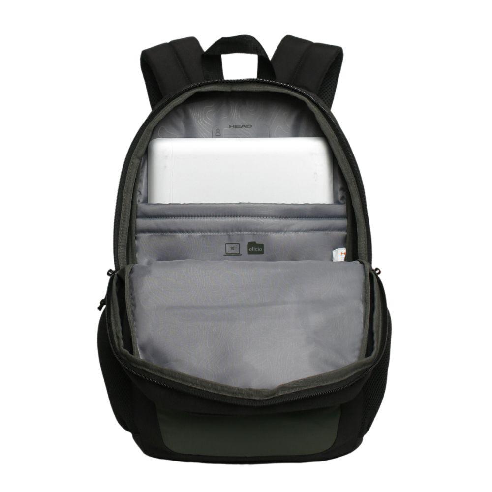 Mochila Compacta Aircross Reverse Verde Militar Head-3