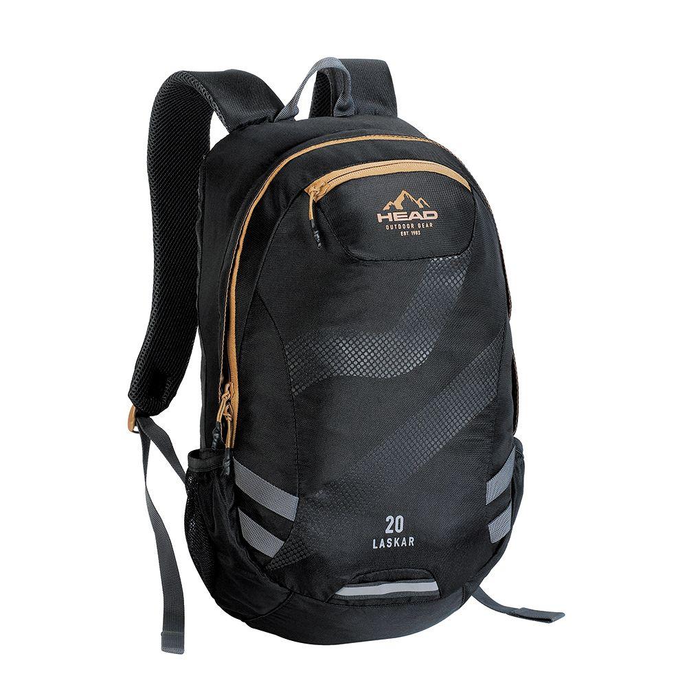 Mochila Laskar 20 Outdoor Camping Negra Head-0