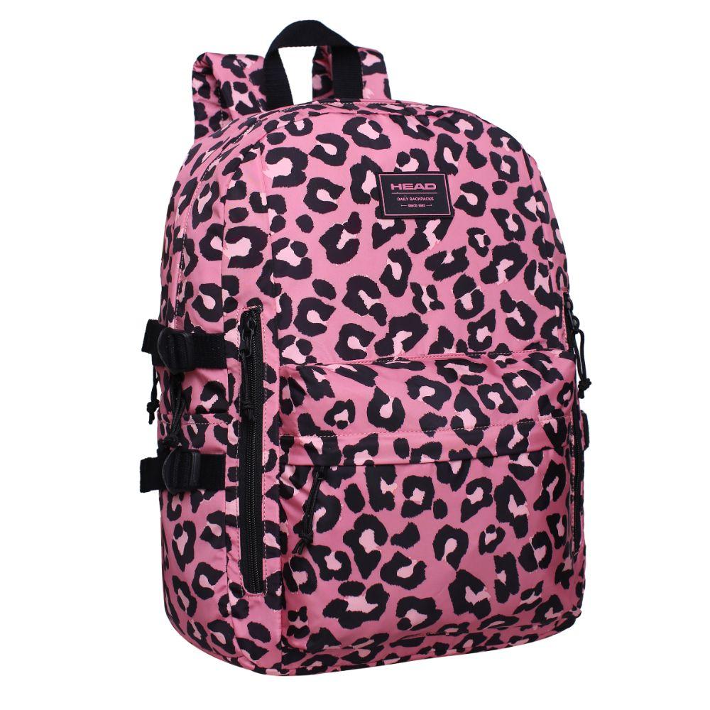 Mochila Venus Animal Print Rosado Head-0