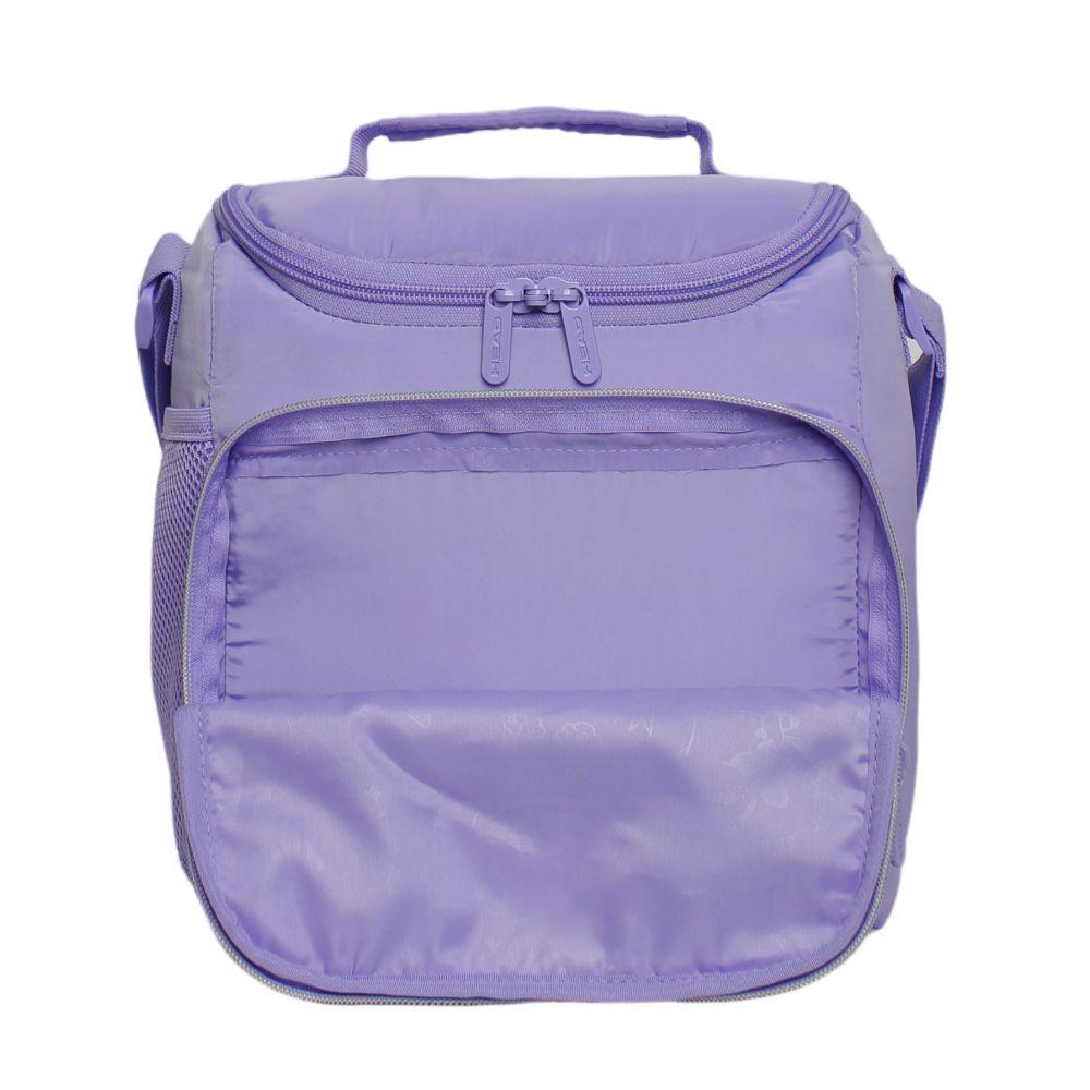 Lonchera Térmica Mujer Snack Gato Lila Head-2