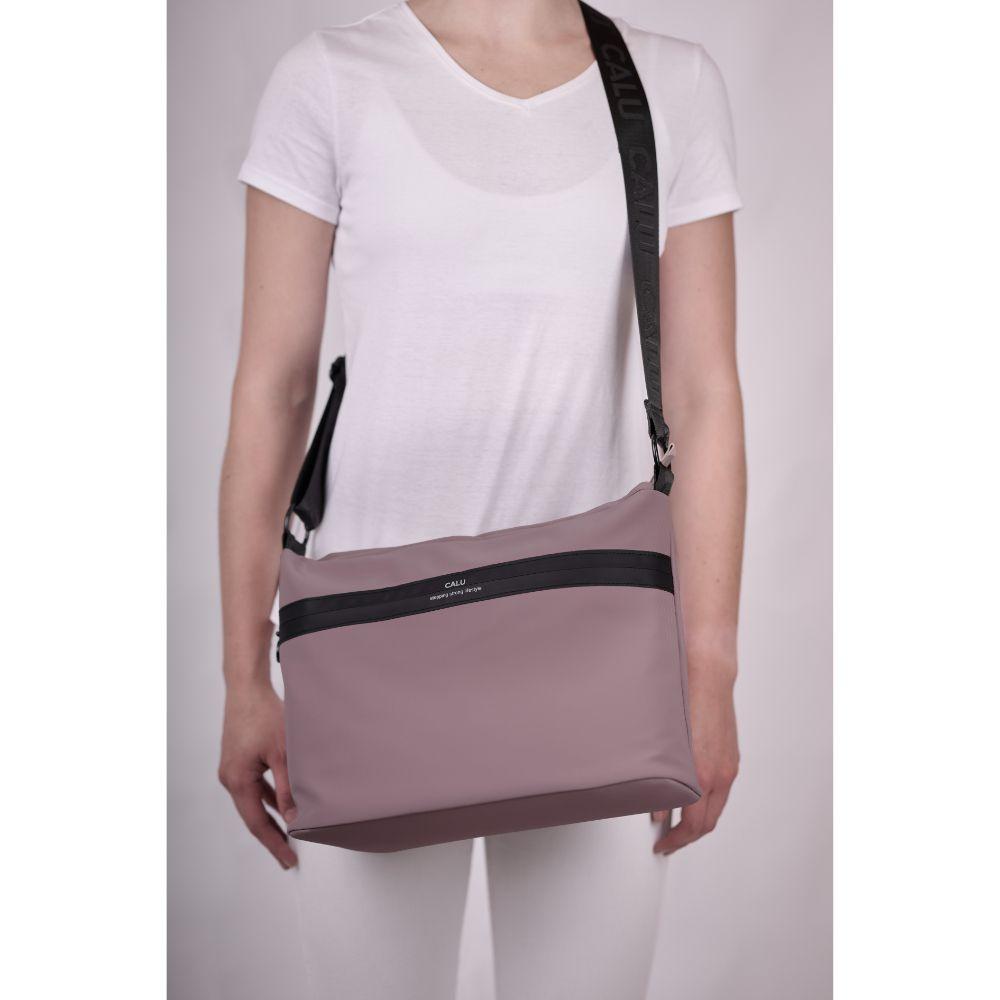 Cartera Bandolera Cruzada Lily  Malva Head-6