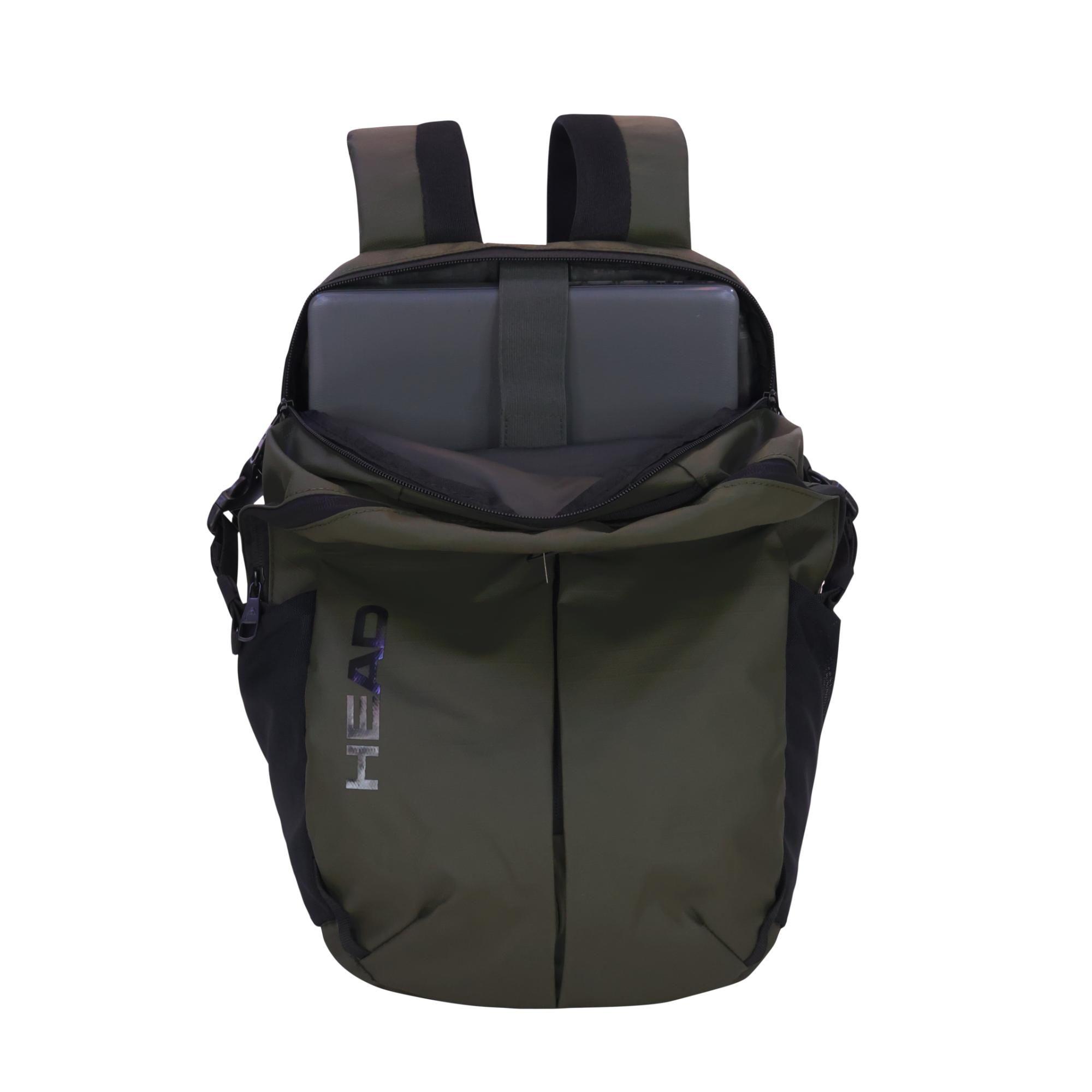 Mochila Porta Notebook 15.6 Raptor Verde Head-4