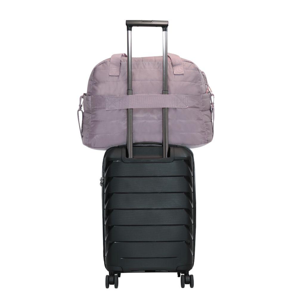 Bolso Mujer Big Buda Microfibra 53 Lts Malva Head-4
