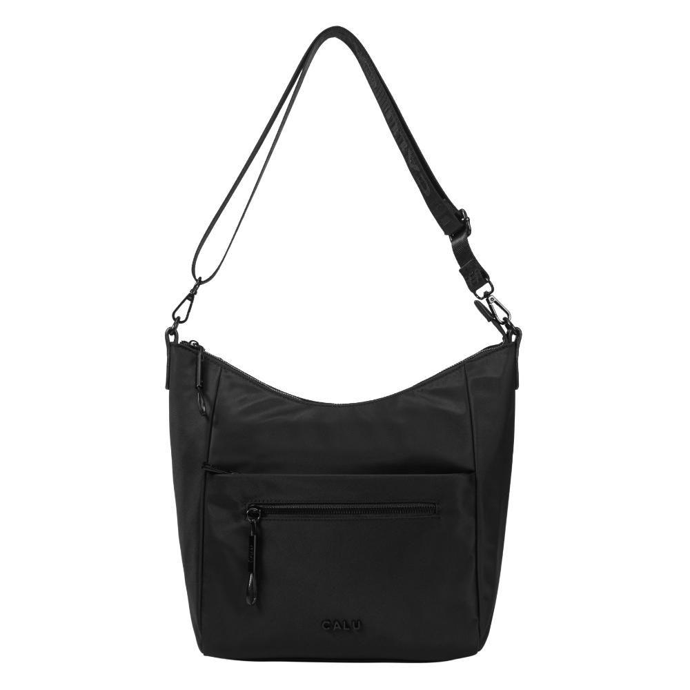 Cartera Bandolera Gran Tamaño Madison Negro Calu-2