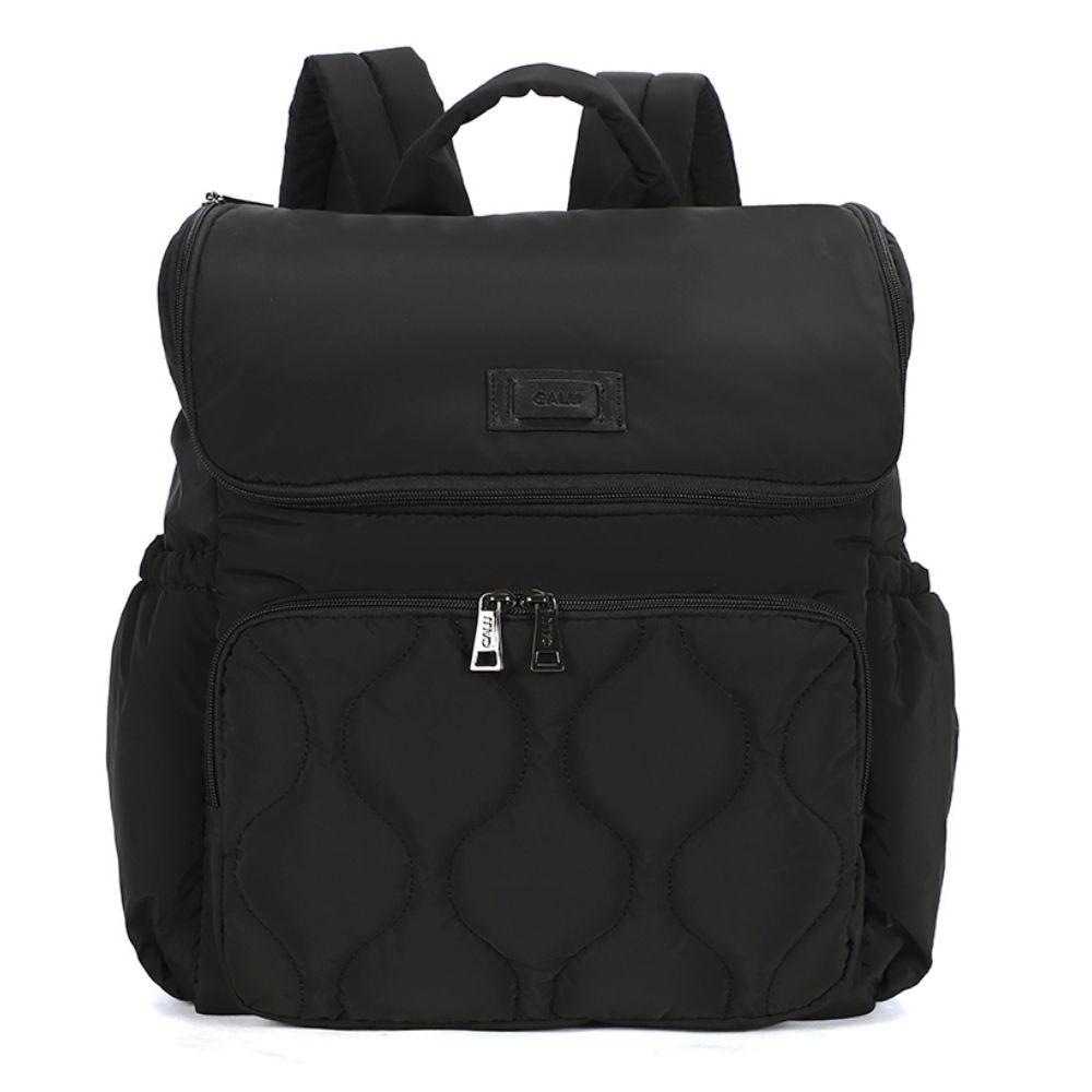 Mochila Maternal Nappy Negro Calu-1