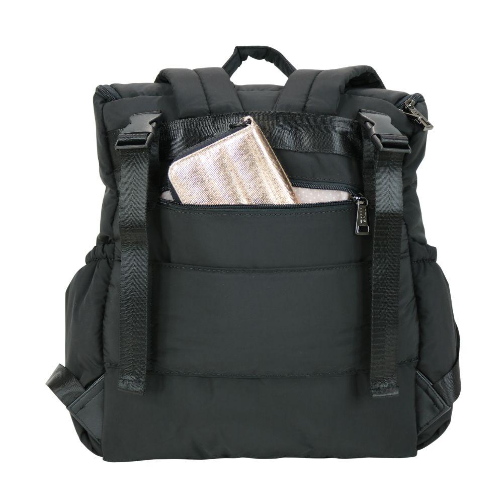 Mochila Maternal Nappy Negro Calu-3