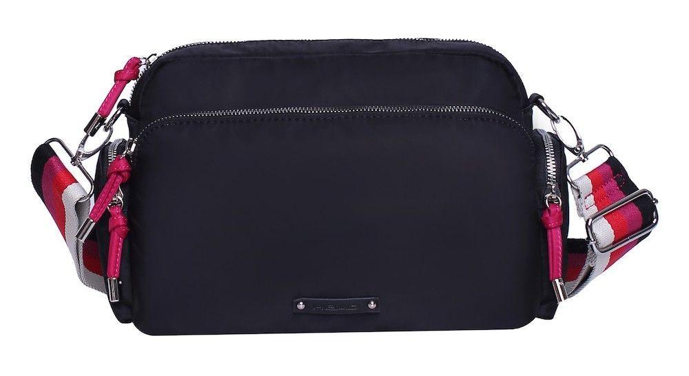 Cartera Bolso Dream Negro Fucsia Mujer Head-1