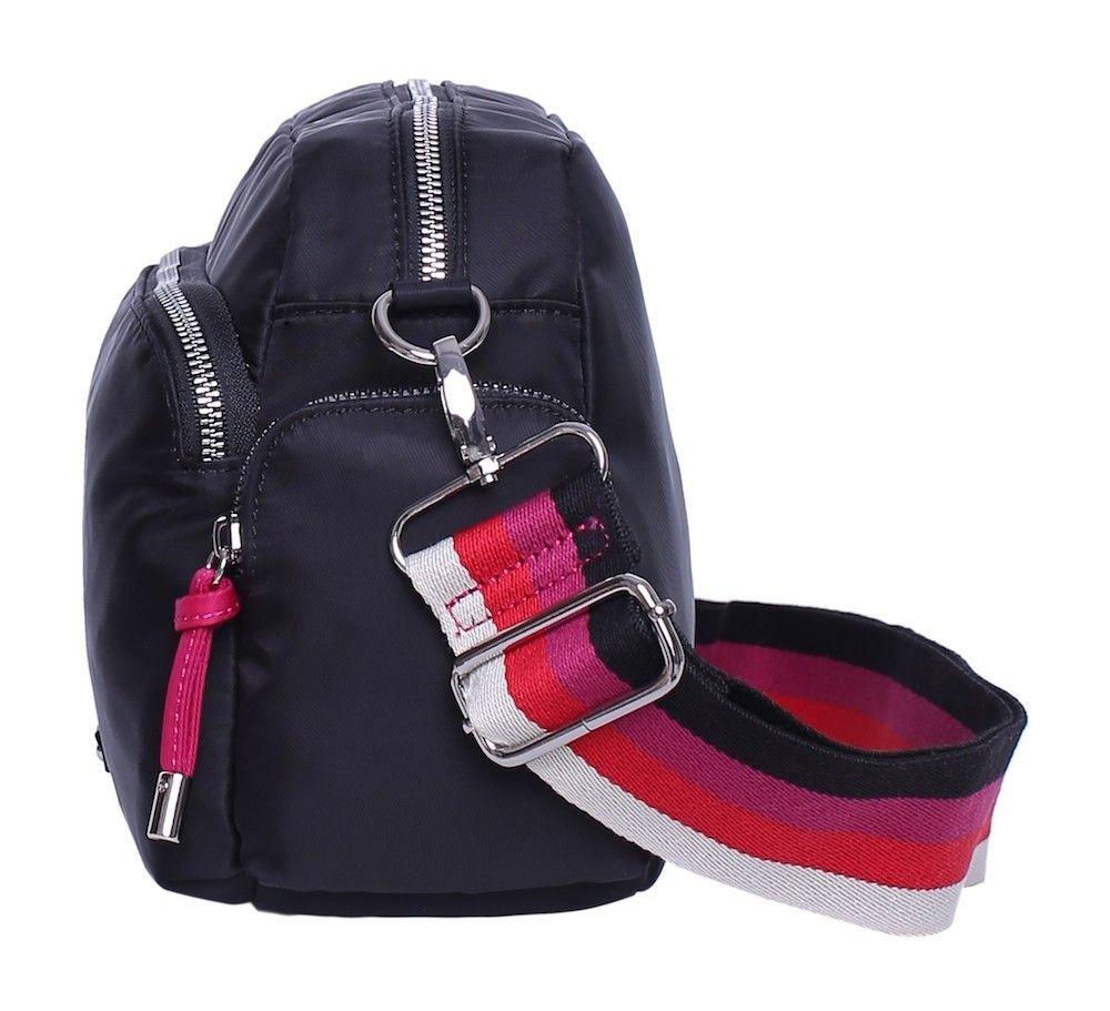 Cartera Bolso Dream Negro Fucsia Mujer Head-4