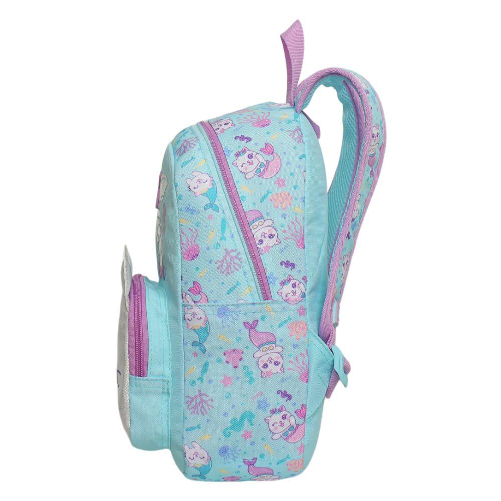 Mochila Infantil Niña Pop Mermaid Menta Head-3