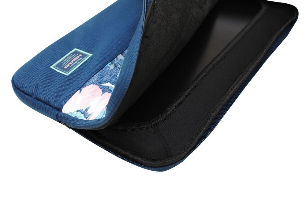 Funda Computador Zip 15" Azul Flores Head  -1