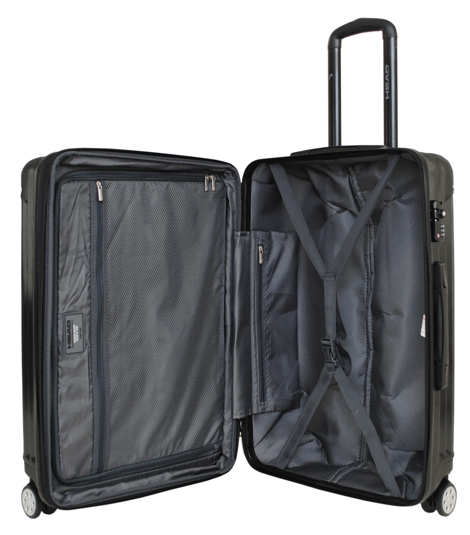 Maleta Dura Munich M Negro Head  -3