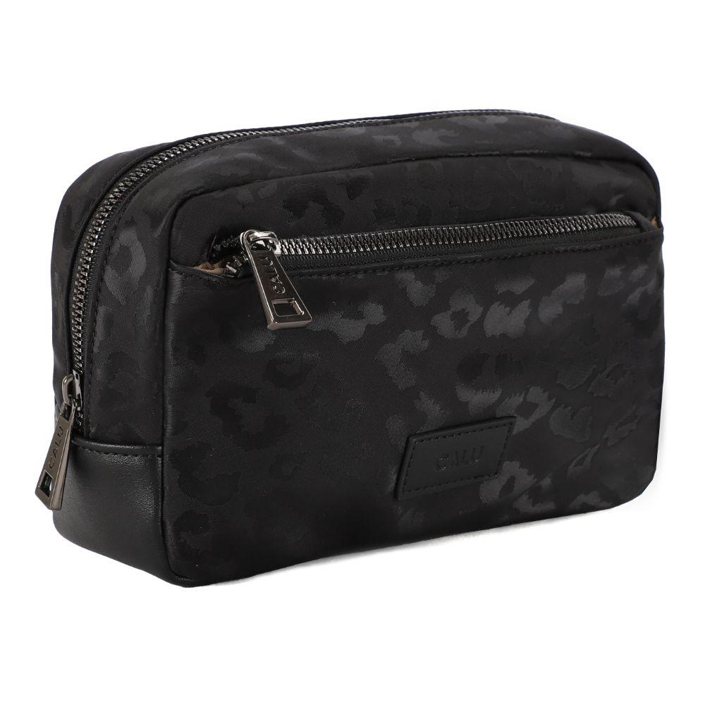 Neceser Cosmetiquero New Ficus Animal Print Negro Calu-0