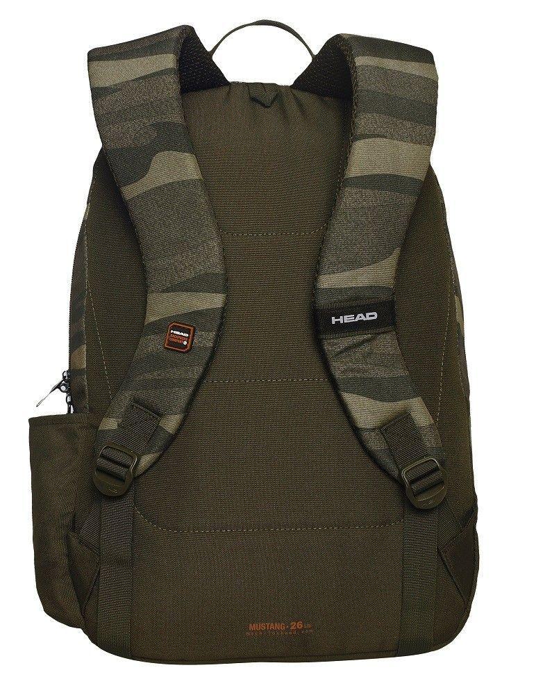 Mochila Mustang Verde Camuflaje Head   -2