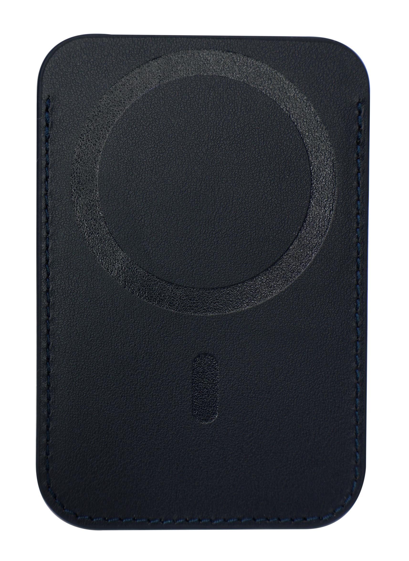 Billetera Tarjetero Magnético Magsafe Cayman Azul Head-6