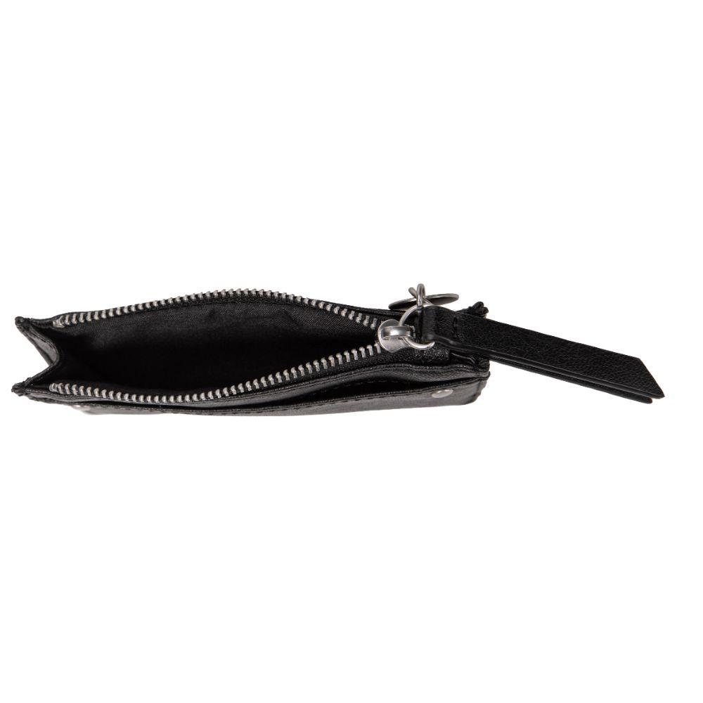 Billetera Tarjetero Sophie PU Negro Calu-2