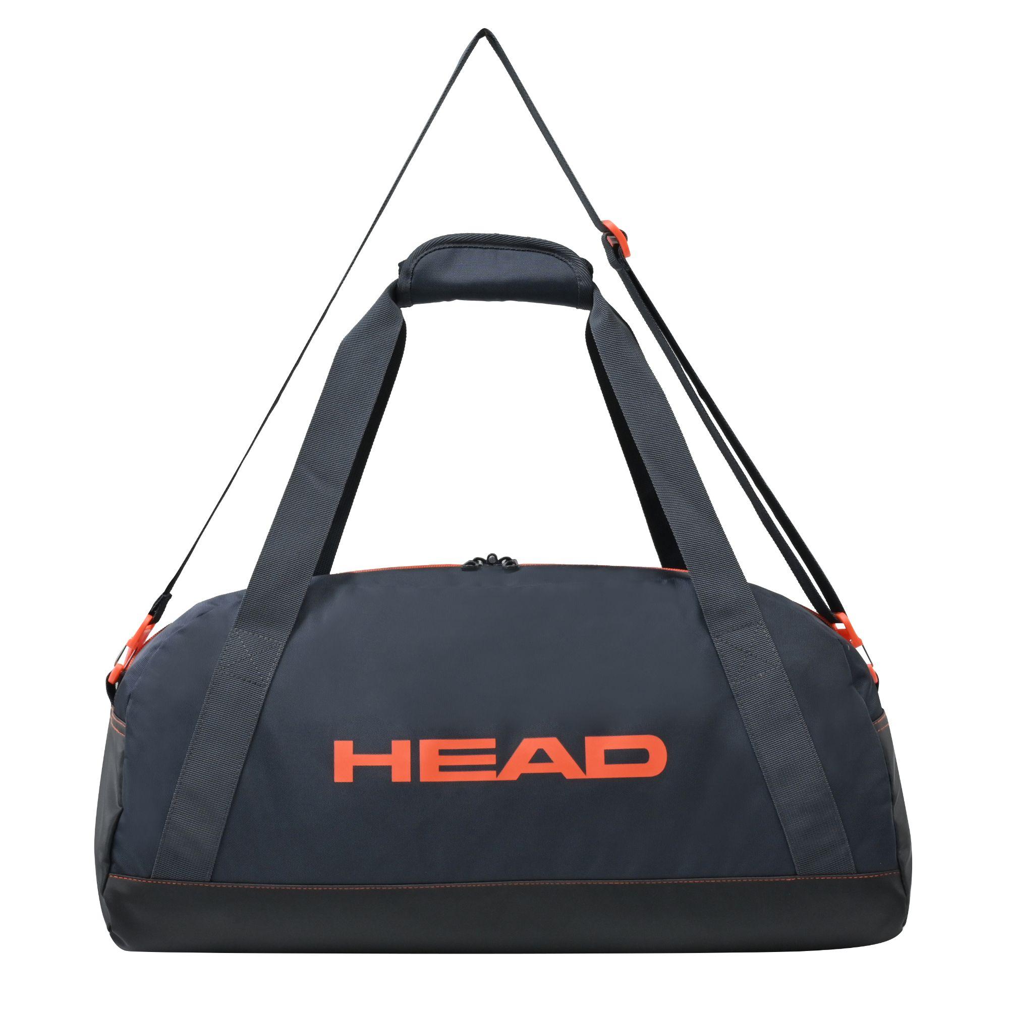 Bolso Deportivo Musso Gris Naranjo Head-4