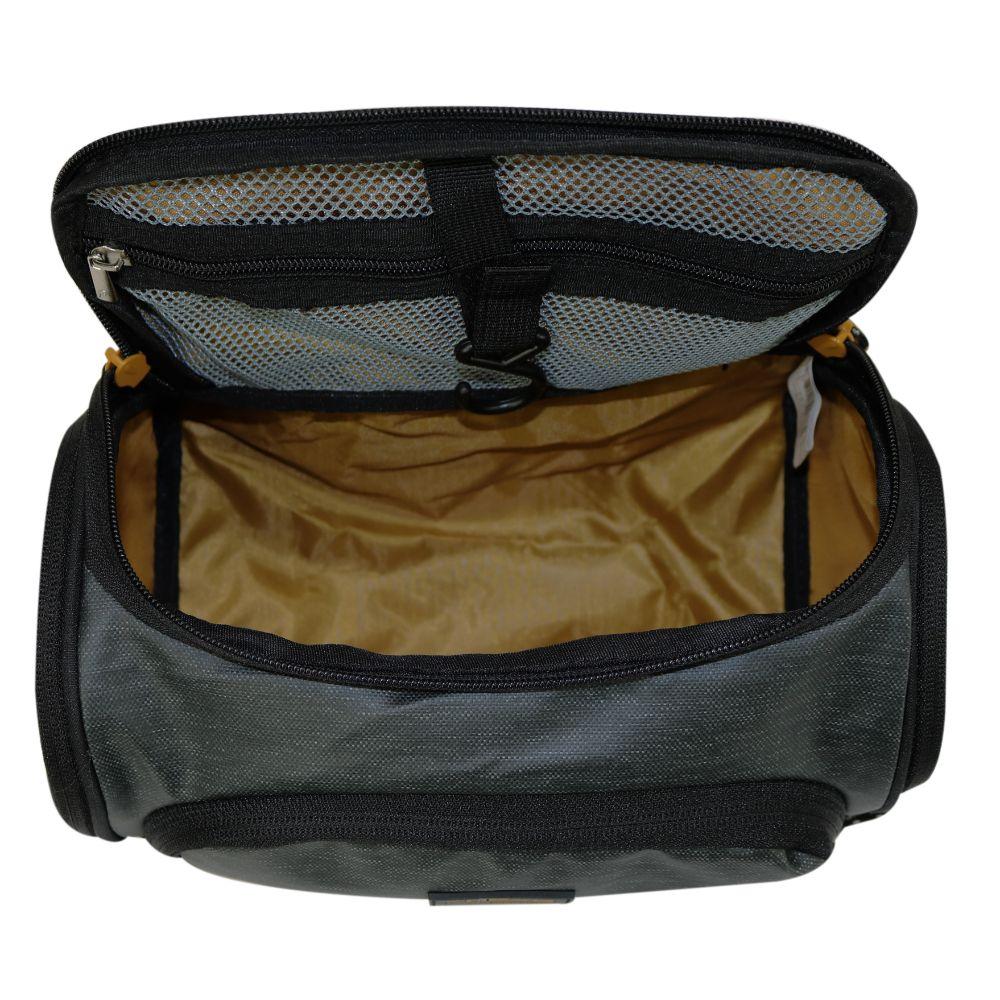 Neceser Hombre Kayak Melange Reverse Gris Oscuro Head-2