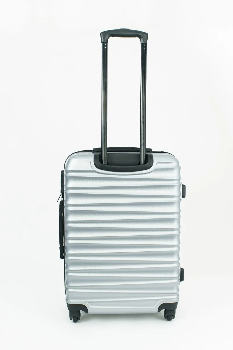 Maleta Viaje Ginebra M ABS Gris Head-4