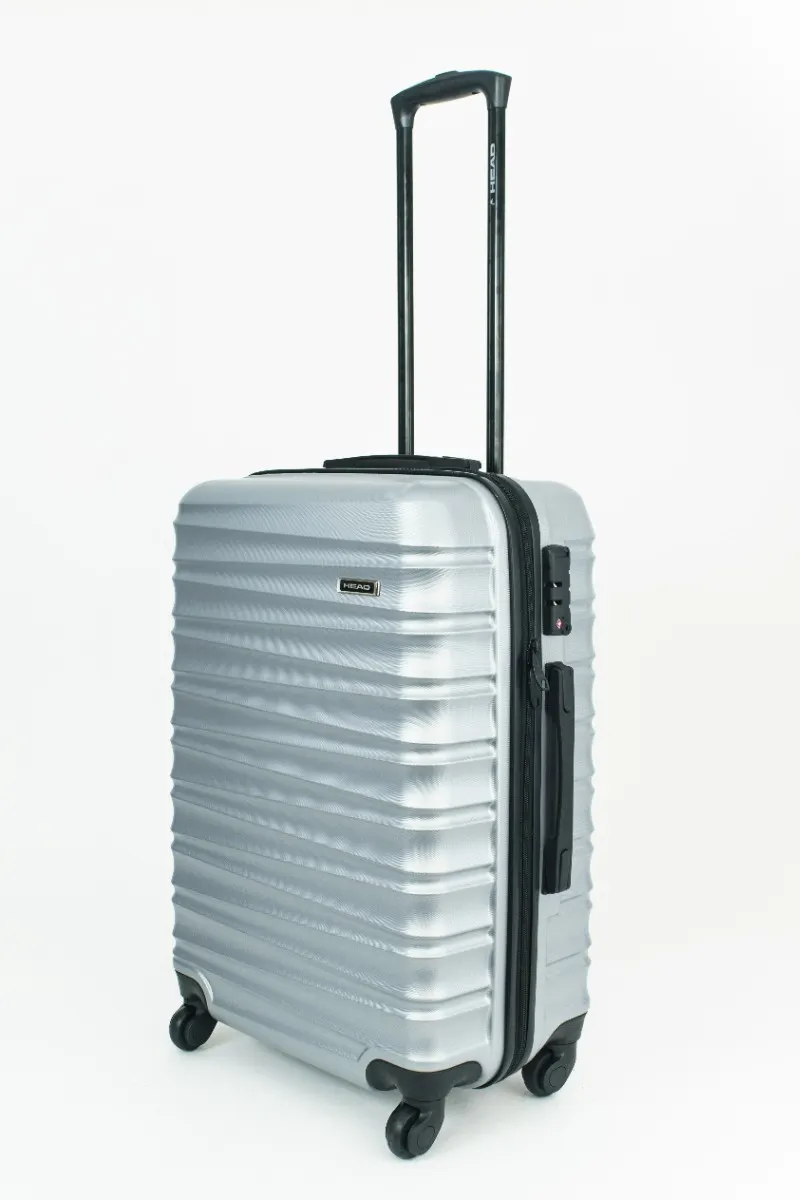 Maleta Viaje Ginebra M ABS Gris Head-0