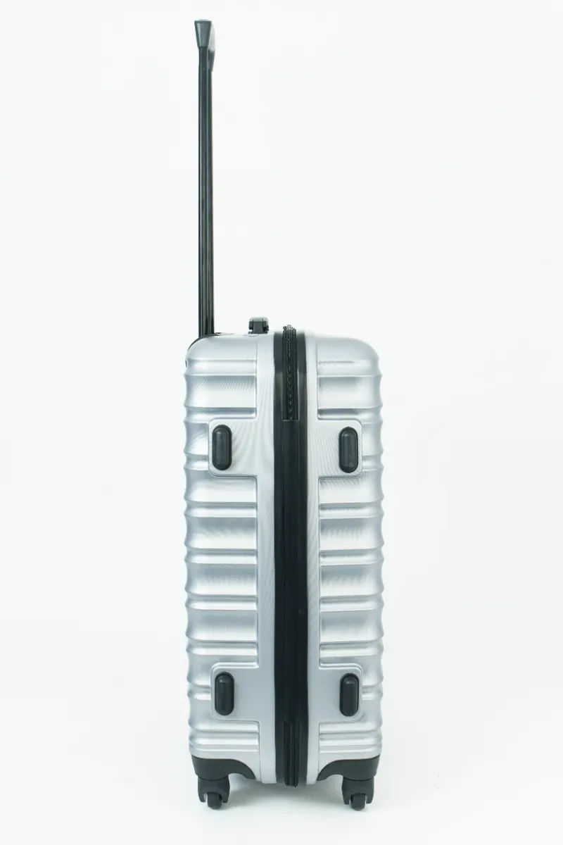 Maleta Viaje Ginebra M ABS Gris Head-3