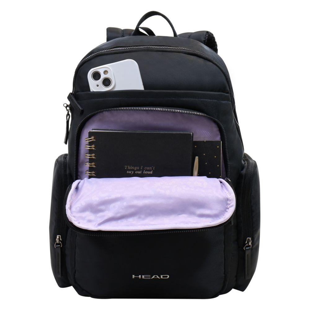 Mochila Ejecutiva Mujer Magma Negro Head-3