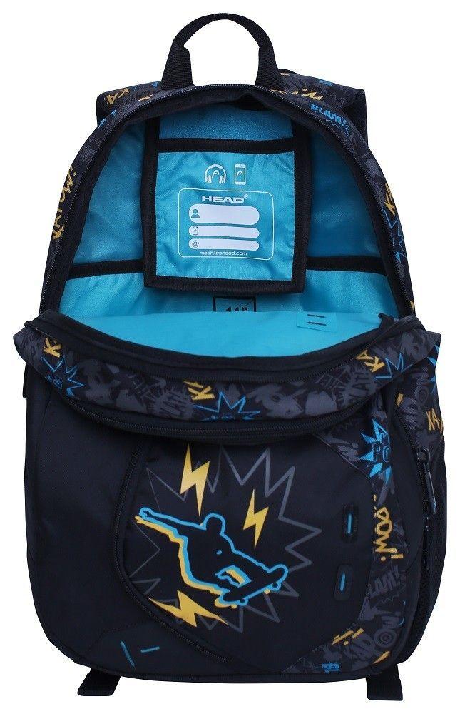 Mochila Urbana Veloster Negro Head   -1