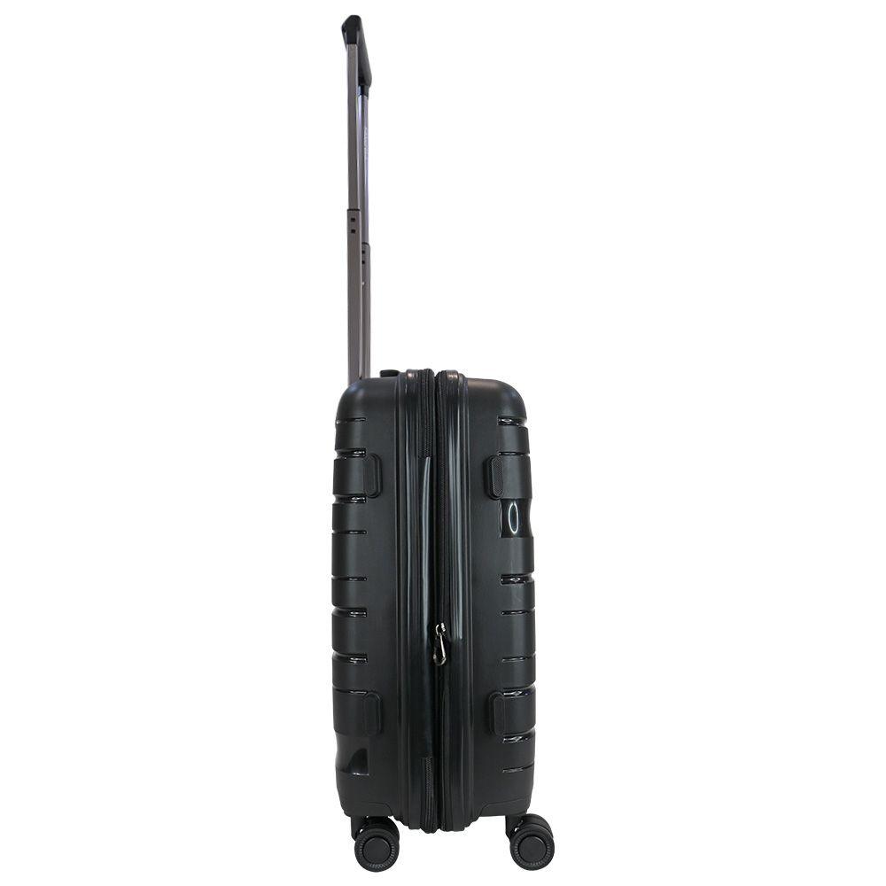 Maleta Singapur S Expandible Negra Head-3
