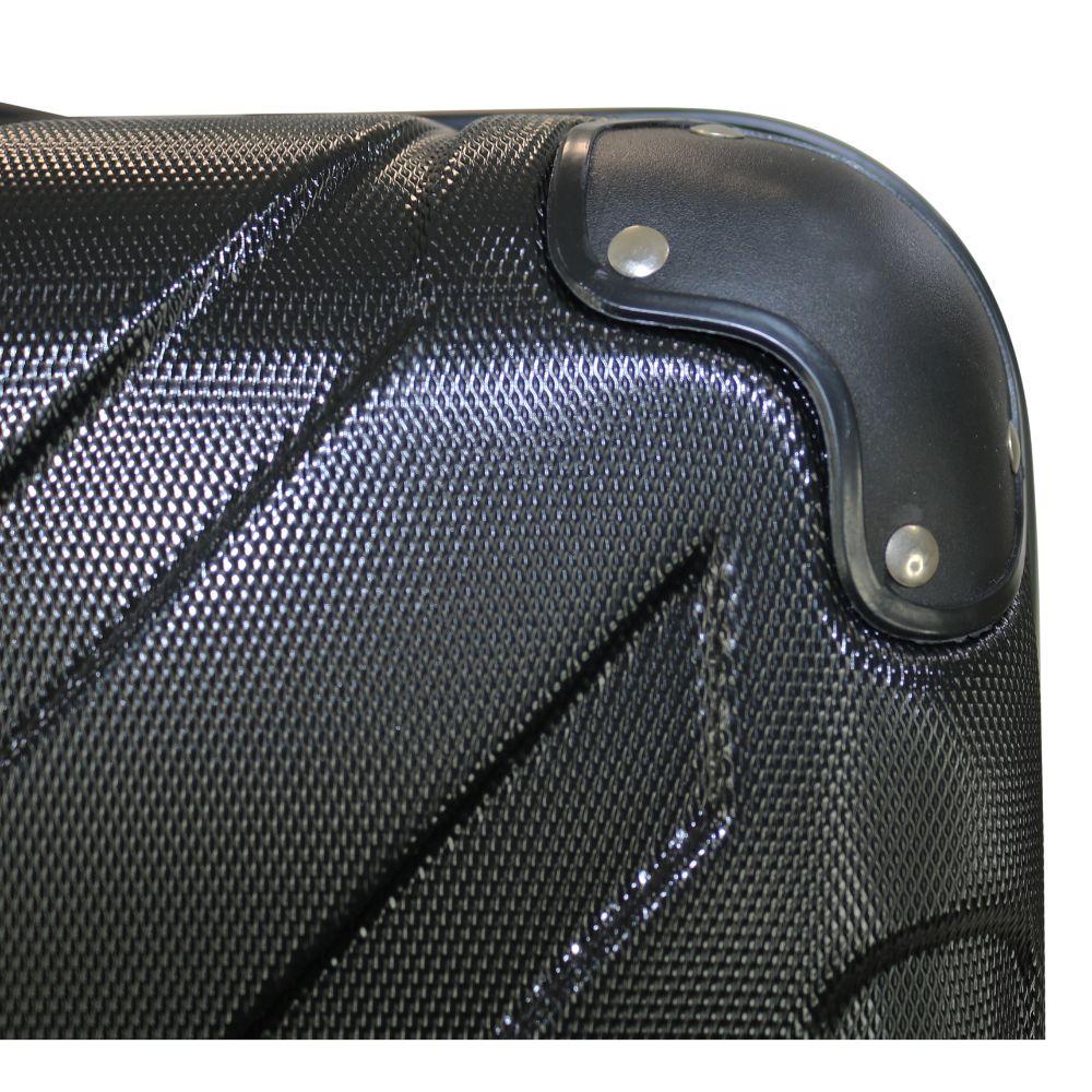 Maleta Cabina New Toledo S Con Expandible Y Tsa Negro Head-3
