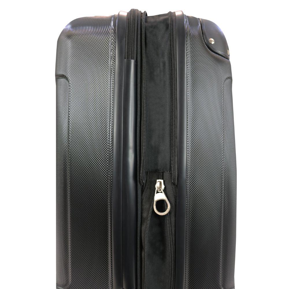 Maleta Cabina New Toledo S Con Expandible Y Tsa Negro Head-4