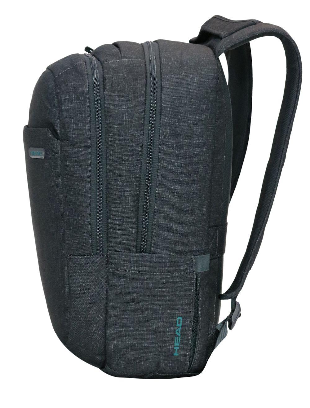 Mochila Porta Laptop Pronet M Gris Head-6