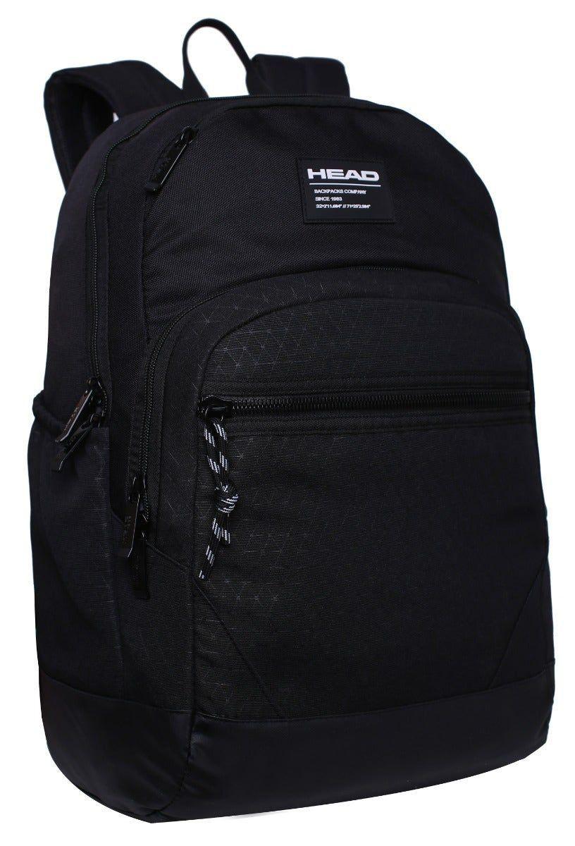 Mochila Xenon 22 Rombos Melange Negro Head-0