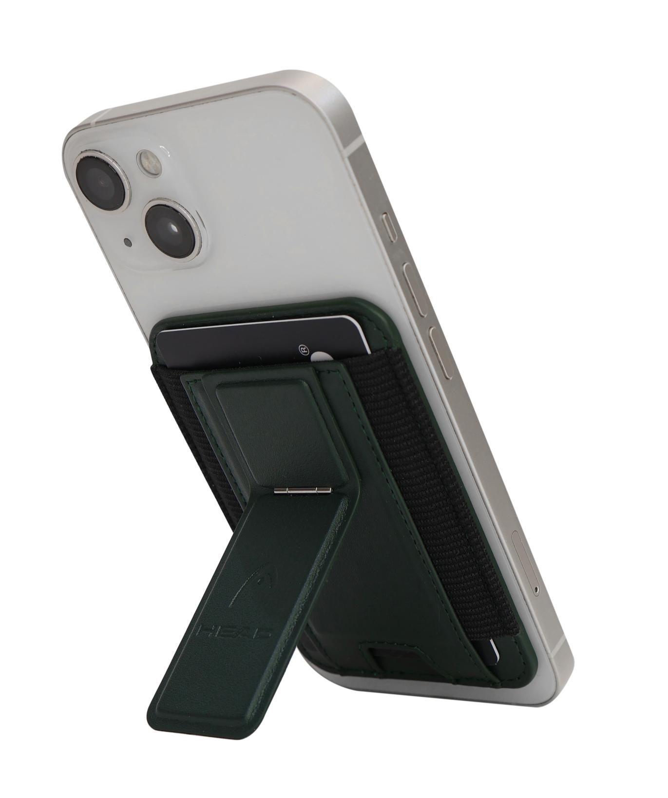 Billetera Tarjetero Elástico Magnético Boxter Verde Head-4