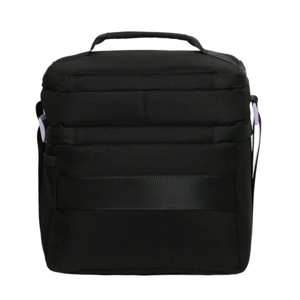 Lonchera Mujer Doble Iglu Térmica Negro Lila Head-5