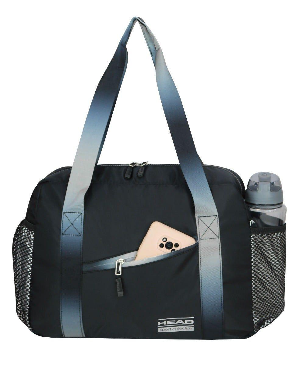 Bolso Deportivo Gradient Degrade Negro Head-2