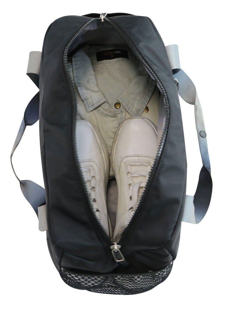 Bolso Deportivo Gradient Degrade Negro Head-3
