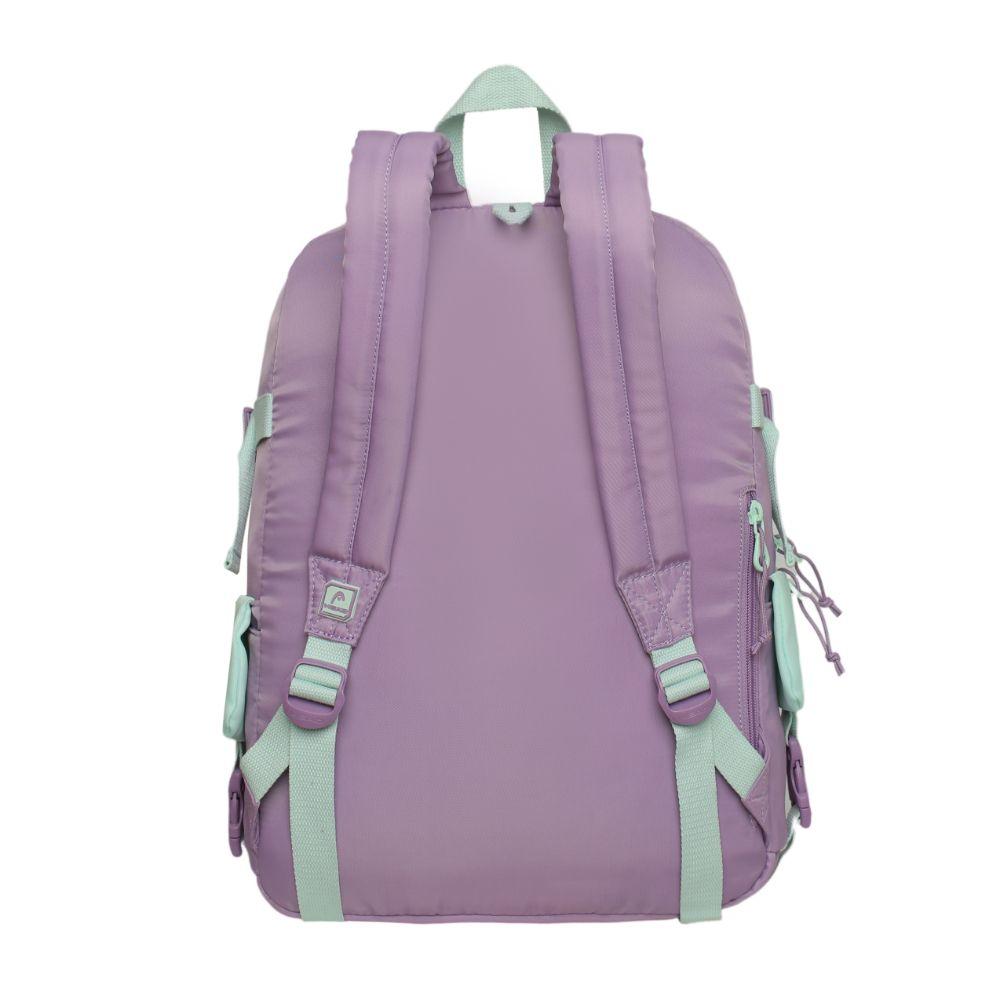 Mochila Mujer Escalade Kawaii Color Block Morado Head-5
