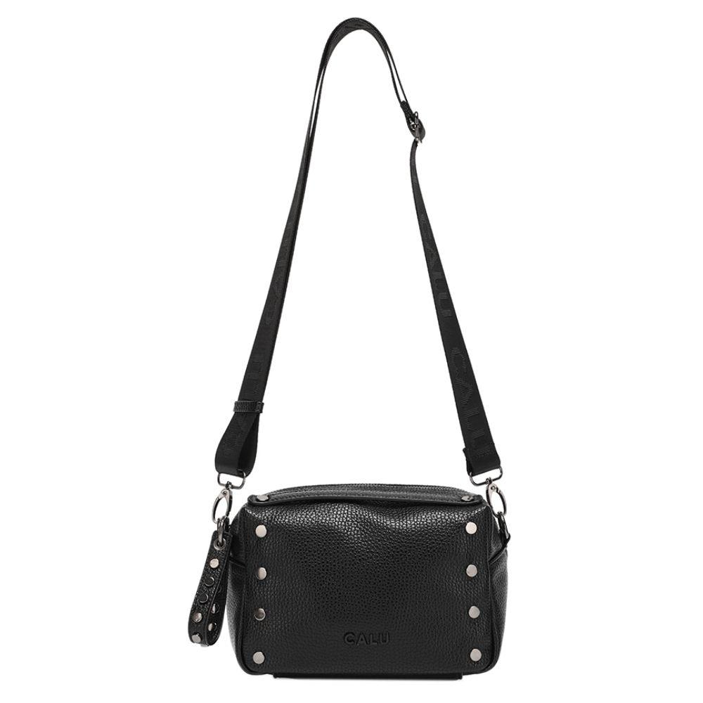 Cartera Bandolera Millie PU Negro Calu-3